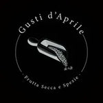 logo gusti daprile - colori invertiti