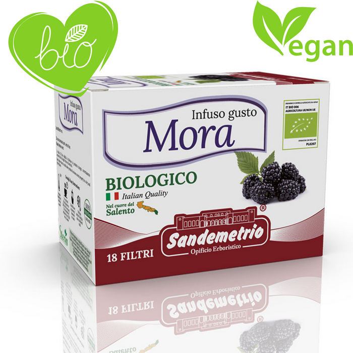 infuso gusto mora biologico sandemetrio