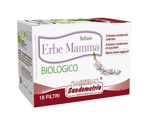 infuso erbe mamma biologico 18 filtri sandemetrio