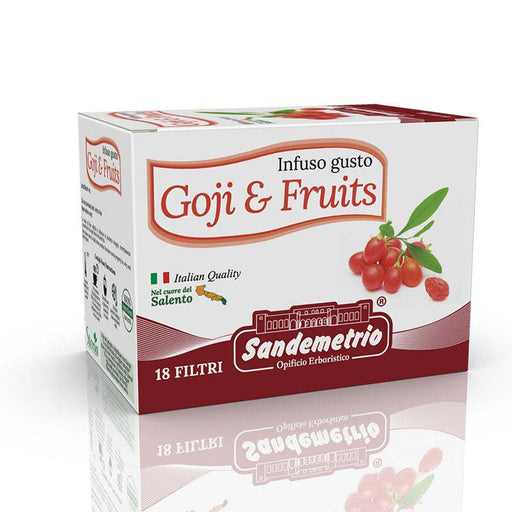 infuso gusto goji e fruits 18 filtri da infusione sandemetrio