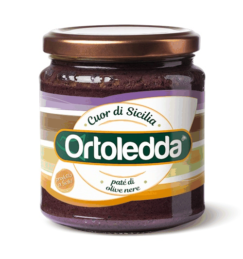 Specialità italiane di Gusti d'Aprile. Copia del Patè di Olive Nere