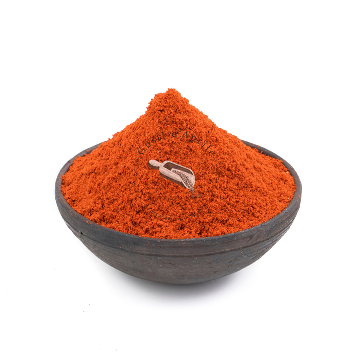 peperoncino piccante indiano in polvere