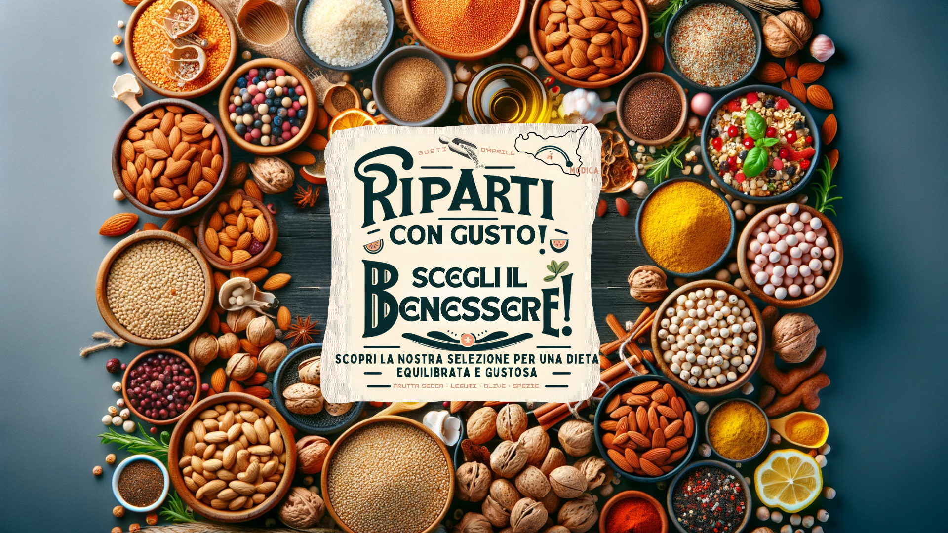 Frutta Secca, Legumi, Tisane e Infusi, Gusti d'Aprile