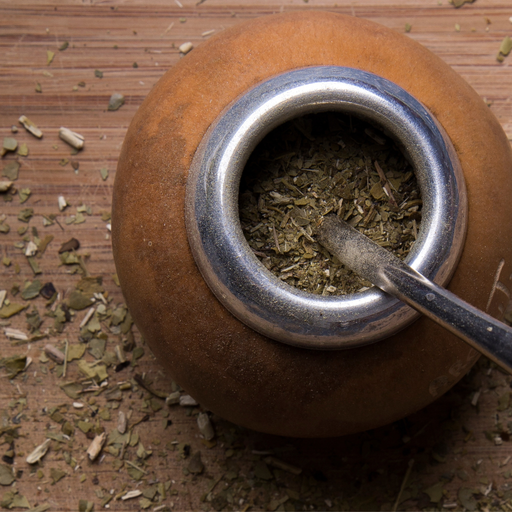 Specialità italiane di Gusti d'Aprile. Infuso Mate con Mirtilli