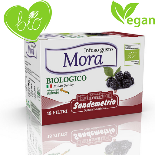 infuso gusto mora biologico sandemetrio 