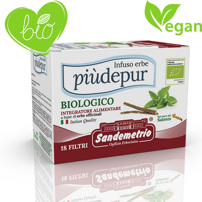 tisana funzionale piùdepur biologico sandemetrio